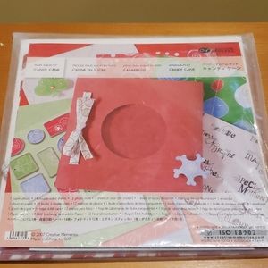 Creative Memories paper album kit & bonus gift tags